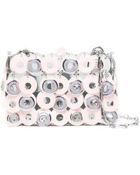 Rabanne - Sparkle Discs Chain-Linked Shoulder Bag - Lyst