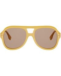 Fendi - Eyewear Aviator Frame Sunglasses - Lyst