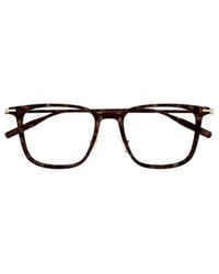 Montblanc - Eyewear Square Frame Glasses - Lyst