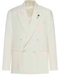 Lardini - Double-Breasted Jacket - Lyst
