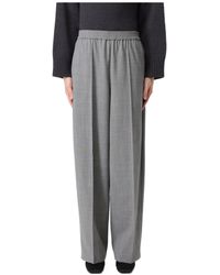 Fabiana Filippi - Elastic Waist Casual Pants - Lyst