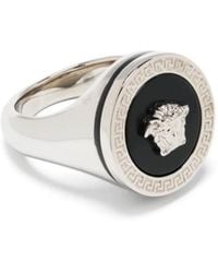 Versace - La Medusa Greca Ring - Lyst