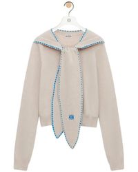 Loewe - Scarf Sweater - Lyst