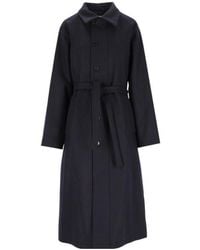 Barena - Belted Long Collar Coat - Lyst