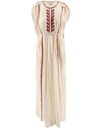 Isabel Marant - Isabel Marant Étoile Embellished Crewneck Dress - Lyst