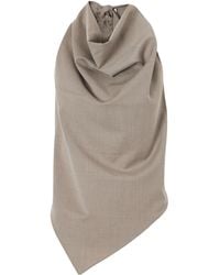 St. Agni - Backless Wool-Blend Top - Lyst