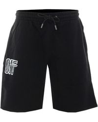Off-White c/o Virgil Abloh - Off Arrow Skate Drawstring Shorts - Lyst