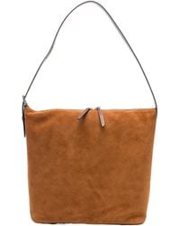 A.P.C. - Suede Shoulder Bag - Lyst