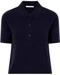 Maria McManus - Cashmere And Cotton-Blend Polo Shirt - Lyst