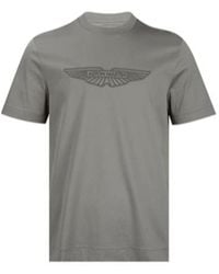 BOSS - Boss Logo Embroidered T-Shirt - Lyst