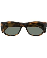 Gucci - Eyewear Rectangular Frame Sunglasses - Lyst