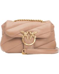 Pinko - Love Baby Puff Quilted Crossbody Bag - Lyst