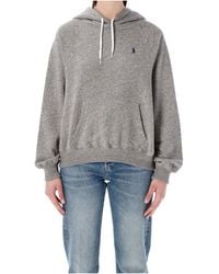 Polo Ralph Lauren - Pony Embroidered Drawstring Hoodie - Lyst