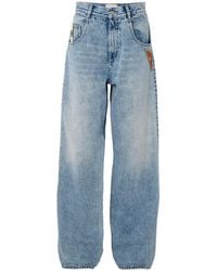 ALÉMAIS - High Waist Straight Leg Jeans - Lyst