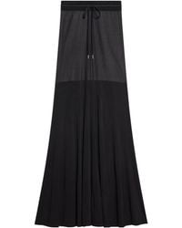 Helmut Lang - Hosiery Maxi Skirt - Lyst