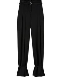 Jil Sander - High Waist Tailored Trousers - Lyst