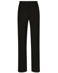 Dolce & Gabbana - Tailored Straight-Leg Pants - Lyst