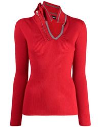 Y. Project - Asymmetric Ribbed Jumper - Lyst