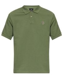 Paul Smith - Ps Paul Smith Zebra Patch Polo Shirt - Lyst