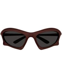 Balenciaga - Eyewear Bat Frame Sunglasses - Lyst