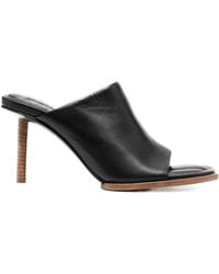 Jacquemus - Les Mules Rond Carré Leather Mules - Lyst