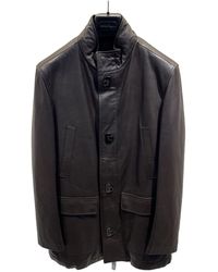Ferragamo - Long-Sleeved Cotton-Padded Jacket - Lyst