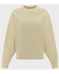 Ami Paris - Logo Detailed Crewneck Sweatshirt - Lyst