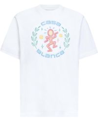 CASABLANCA - Dance Joy T-Shirt - Lyst
