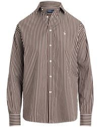 Polo Ralph Lauren - Logo Embroidered Striped Shirt - Lyst