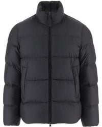 Woolrich - High Collar Puffer Down Jacket - Lyst
