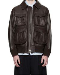 Simone Rocha - Multiple-Pocket Lambskin Leather Jacket - Lyst