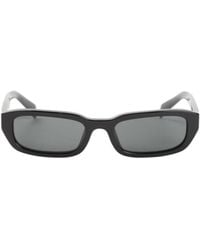 Prada - Eyewear Rectangular Frame Sunglasses - Lyst
