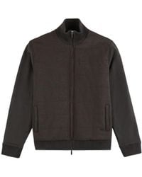 Fay - Quilted Zip-Up Jacket - Lyst