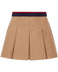 Moncler - Pleated Mini Skirt - Lyst