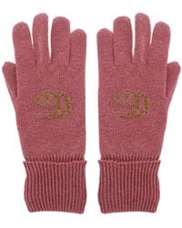 Gucci - Soft Knit Gloves - Lyst