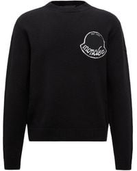 Moncler - Crewneck Knitted Jumper - Lyst