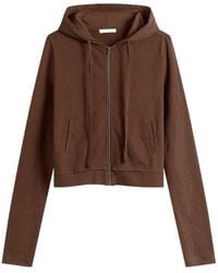 Entire studios - Drawstring Hooded Sweatshirt - Lyst