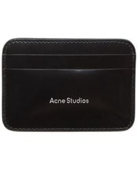 Acne Studios - Logo Printed Card Holder - Lyst
