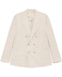 Eleventy - Double-Breasted Blazer - Lyst