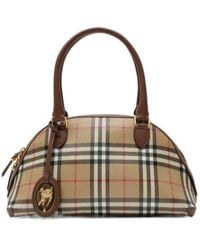 Burberry - Checked Small Primrose Shoulder Bag - Lyst