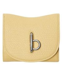 Burberry - Rocking Horse Leather Wallet - Lyst