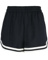 RED Valentino - Elasticated Waist Track Shorts - Lyst