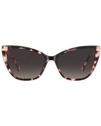 Carolina Herrera - Cat Eye Full Rim Sunglasses - Lyst