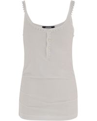 Jacquemus - Le Debardeur Clavela Sleeveless Tank Top - Lyst
