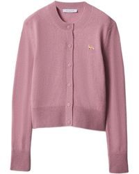Maison Kitsuné - Maison Kitsuné Baby Fox Fitted Cardigan - Lyst