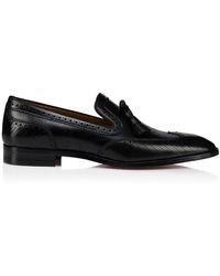 Christian Louboutin - Grave Moc Slip-On Loafers - Lyst