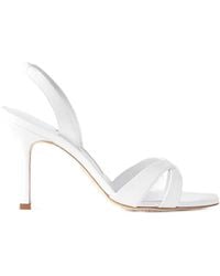 Manolo Blahnik - Callasli 90 Hallow-Heeled Sandals - Lyst