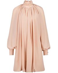 Stella McCartney - Silk Mini Dress - Lyst