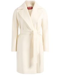 Max Mara - Studio Mstdravenna Belted Coat - Lyst