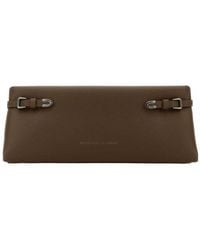 Brunello Cucinelli - Buckled Leather Clutch Bag - Lyst
